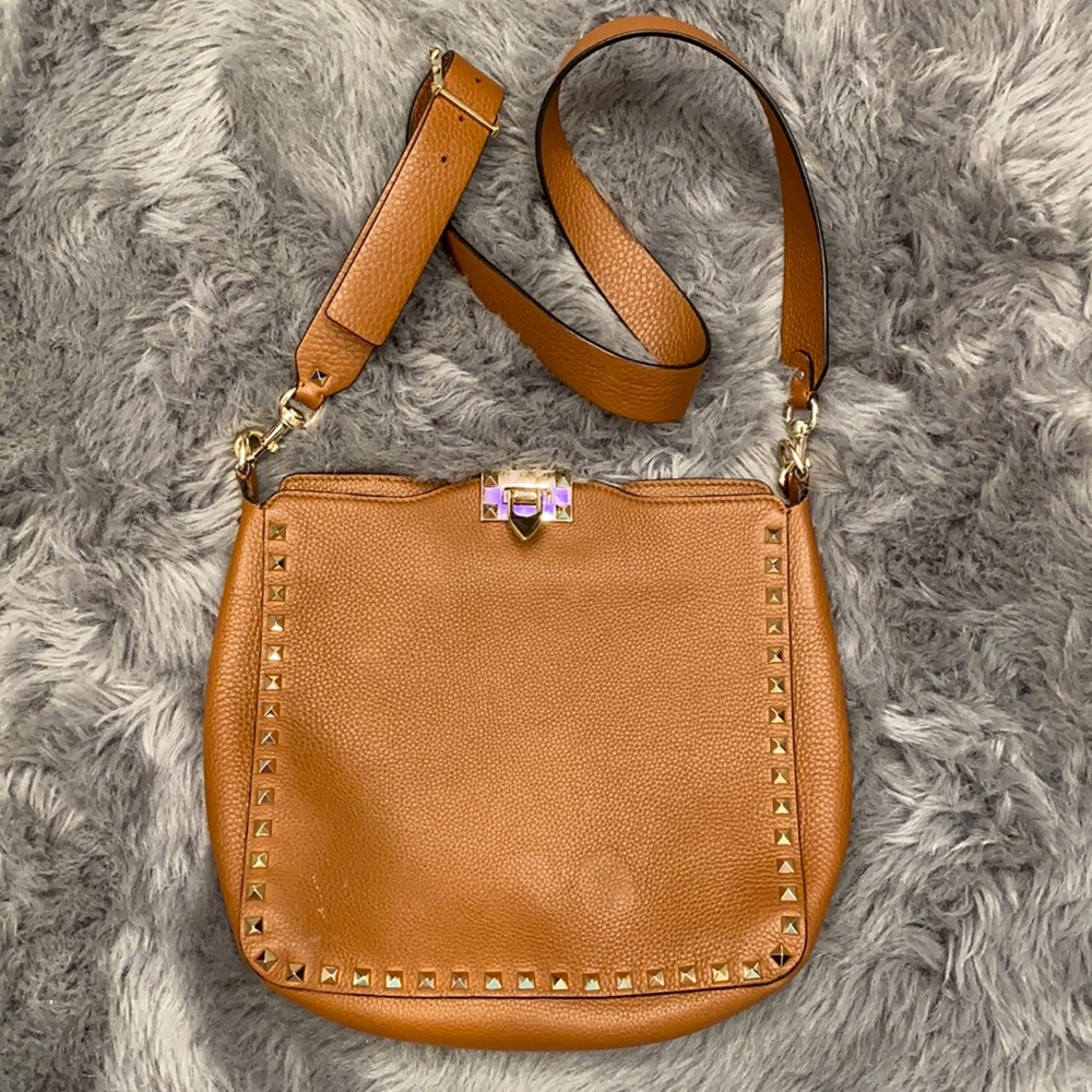 Valentino Rockstud Leather Hobo